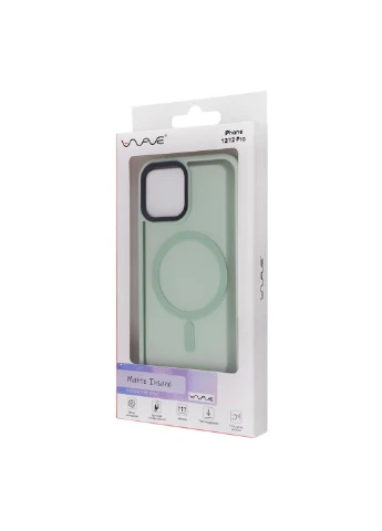 Чохол Matte Insane Case with Magnetic Ring для iPhone 12/12 Pro Green Wave (382917536)