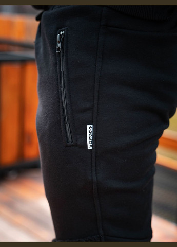 Черные спортивные демисезонные джоггеры брюки Custom Wear