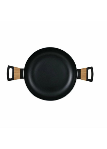Каструля з кришкою Earth black BG-32037-BK 28 см 6 л чорна Bergner (335972219)