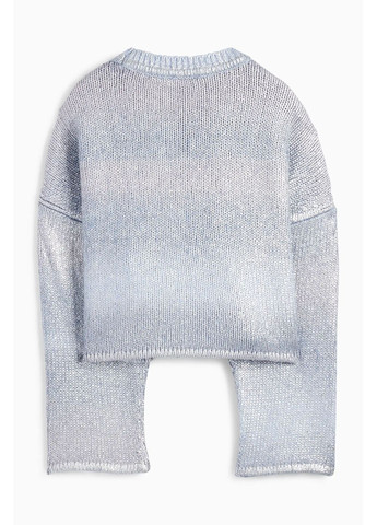 Фиолетовый демисезонный вязаный свитер C&A