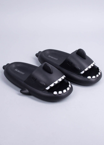 Черные шлепанцы женские pt810-1 черные 343920 Power