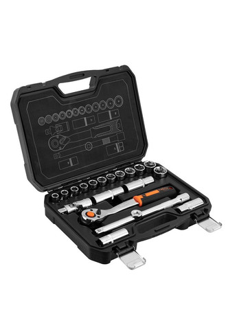 Набор инструментов (1/2", 20 предметов) торцевые головки с трещоткой (23939) Neo Tools (271960930)