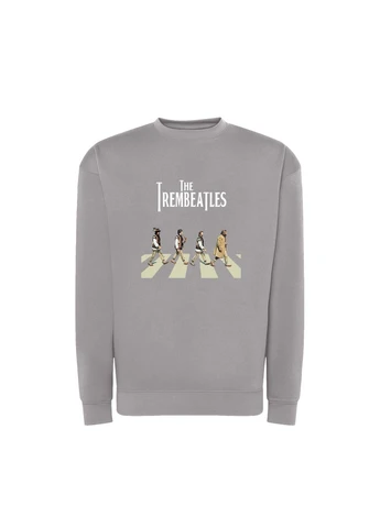 Темно-сірий світшот з принтом "the trembeatles". з гумором про the beatles (10073669713) ТiШОТКА (380864258)