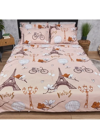 Комплект постельного белья Бязь Gold Люкс King Size 220x240 наволочки 4х70х70 (MS-820010854) Moon&Star French Mood (389751735)
