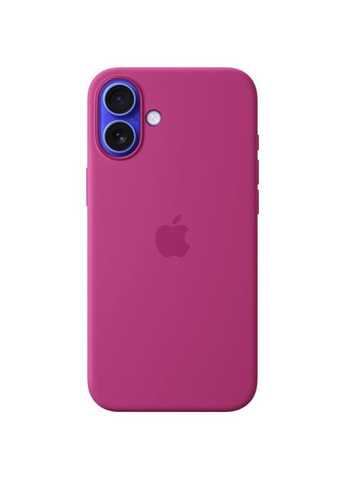 Чохол до мобільного телефона iPhone 16 Plus Silicone Case with MagSafe - Fuchsia (MYYE3ZM/A) Apple iPhone 16 Plus Silicone Case with MagSafe - Fuchsi (361110777)