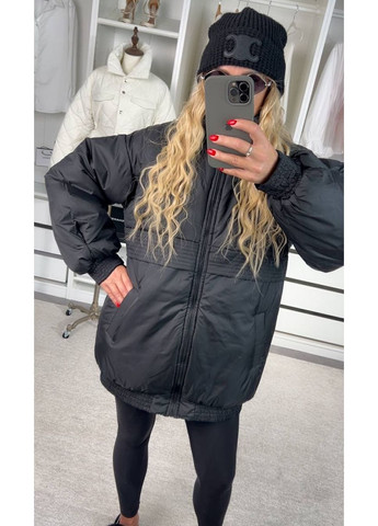 Черная демисезонная куртка, цвет черный Fashion