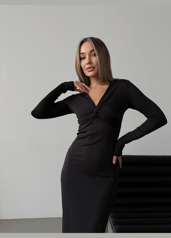 Чорна коктейльна, ділова, повсякденний, кежуал, вечірня жіноча сукня силуетна No Brand