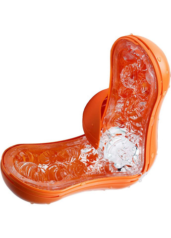 Мастурбатор Flip Orb — Sunset Orange, с изменяемым сжатием, со стимулирующими шариками внутри Tenga (315149418)