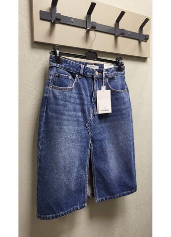 Синяя джинсовая юбка 7396/392/427 Pull & Bear
