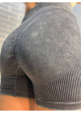 Лосини шорти жіночі A-N 815 рубчик варені пуш-ап No Brand (304291719)