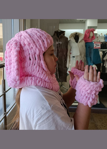 Детская шапка-балаклава с длинными ушами 2 Льва (354830346)