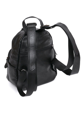 Женский кожаный рюкзак небольшой 20675 Черный 21х23х10 см Vintage (333662396)