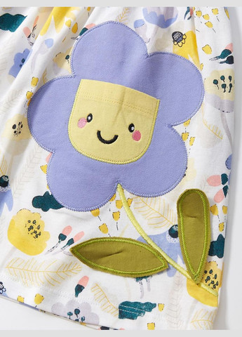 Молочное детское платье арт.1815 92 см разноцветный Little Maven (295355138)