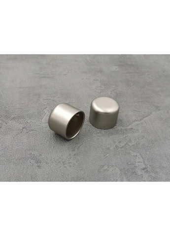 Карниз Заглушка рифлена штанга подвійний ретро 25/19 мм 240 см Сатин Quadrum (352778313)