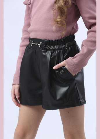 Шорты с экокожи на флисе IRmAS (326766565)