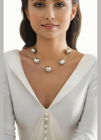 Цепочка "Stylishly", серебристая Анна Ясеницька (336213093)