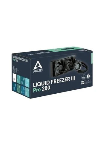 Система рідинного охолодження Liquid Freezer III Pro 280,, вентилятори 2х140 мм, 400-2500 обертів/хв, сумісність з Intel/AMD: Arctic (395346227)