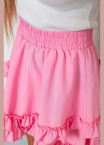 Розовая кэжуал однотонная юбка однотонная короткая Ager