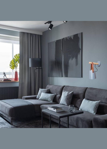 Настінний світильник модерн (52-V27040-1 GRAY) No Brand (370071628)