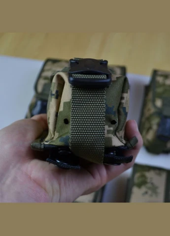 Підсумок на 2 магазини подвійний із кордури піксель MOLLE тактичний Украина ТД (297443698)
