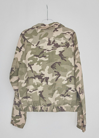 Оливковая (хаки) демисезонная куртка 214129o2 хаки Marasil