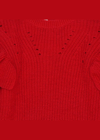 Красное платье вязаное H&M (290981274)
