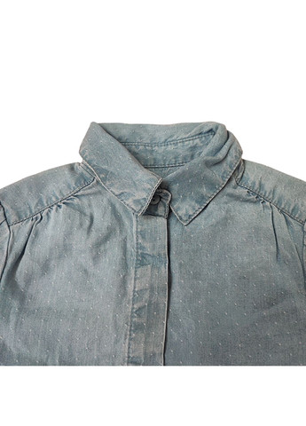 Дитяча джинсова сорочка для дівчинки 92 см Блакитний (250313032) Only (324622987)