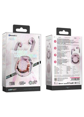 Навушники (6974316282242) Acefast T8 Lotus Pink (366479263)