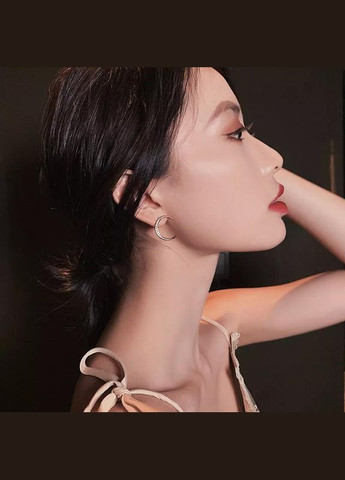 Серьги "луна-звезда", серьги с луной со звездами, серебро, украшения, подарок Fashion Jewelry (337718726)