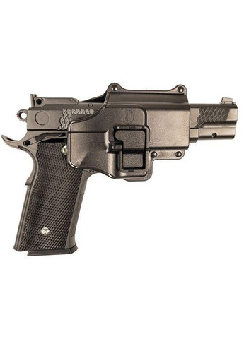 Страйкбольний спринговий пістолет металевий G.20+ з кобурою Galaxy (301085422)