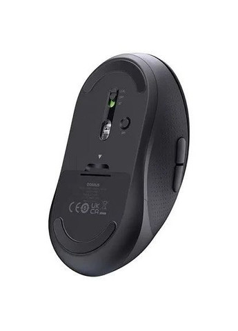 Миша бездротова F02 Ergonomic Wireless Mouse чорна Baseus (293345858)
