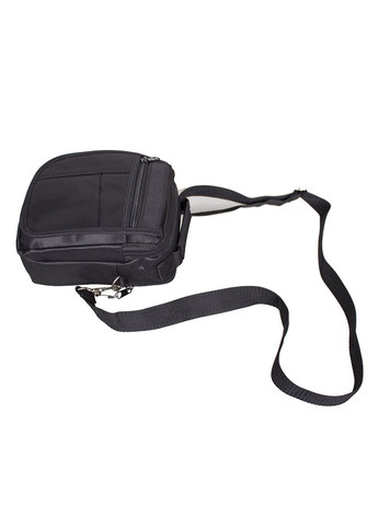 Мужская текстильная сумка 1107-11 черная No Brand (370848092)