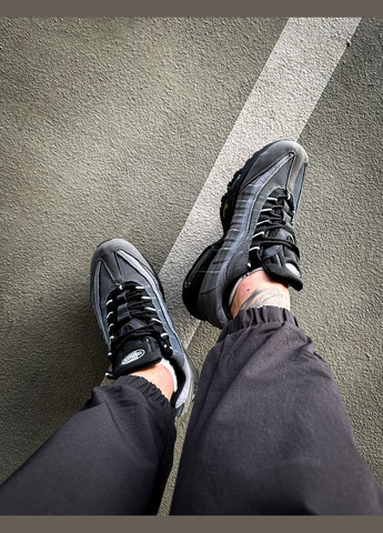 Сірі всесезон кросівки чоловічі air max 95 vapor green gray | аір макс 95 сірі No Brand