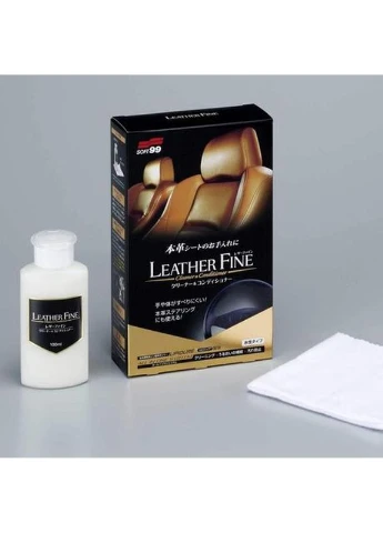 Очисник шкіри Leather Fine Cleaner & Conditioner 100 мл Soft99 (365657462)