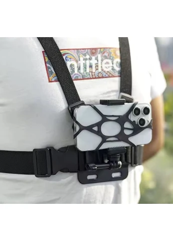 Набір кріплень 6 предметів на груди для телефона та екшн-камери Go Pro SJCAM EKEN Axnen No Brand (388408261)