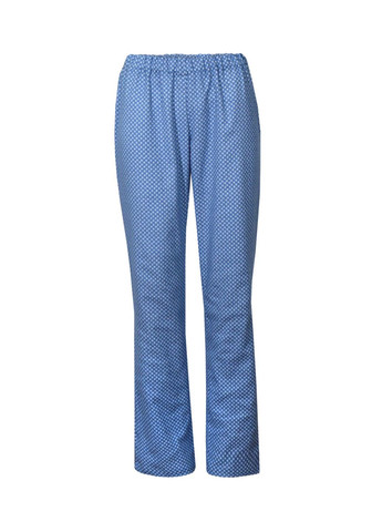 Голубые домашние демисезонные брюки Ярослав