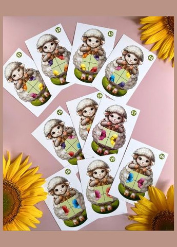 Пазл-сортер "Овечка на лужайке" Ubee (372820438)