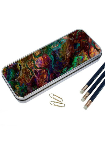 Пенал школьный для мальчика и девочки металлический джокера #01 7*18 см Silver No Brand (309157637)