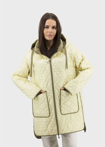 Оливковая демисезонная женская куртка (, ), 47339 Snow Owl