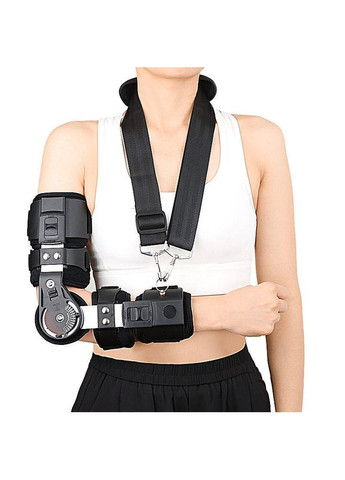 Регульований Бандаж для фіксації Ліктьового Суглоба M202 при реабілітації після травми або операції 1шт (5024502) ToeLab (327072137)