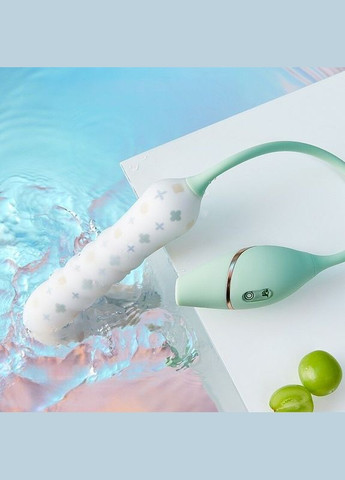 Пульсатор із вакуумним стимулятором Cathy Pro на гнучкому зчепленні KisToy (296492292)