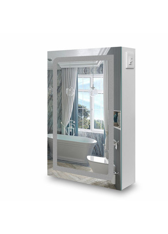 Дзеркальна шафа G17 - 50 з LED підсвічуванням на дверi Seria A (372113720)