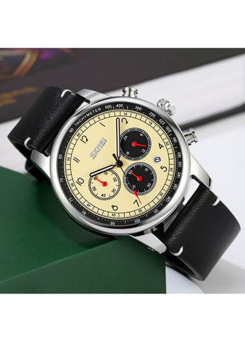 Годинники 9318BEBK Кварцові чоловічі з хронографом та секундоміром для повсякденного використання ProDobro (367265024)