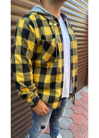 Желтая рубашка No Brand