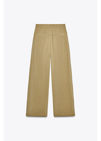 Широкие штаны с защипами Zara (362567489)