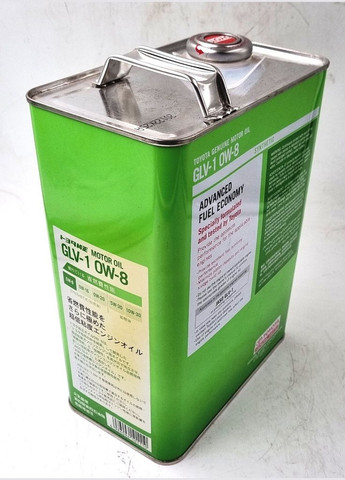 Оригинальная синтетическая моторная смазка Тойота 0W-8 4л 08880-12905 Toyota (345738678)
