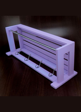 Вішалка для одягу з дерева Едмонтон флокс (ВДО-000655) No Brand (327845985)