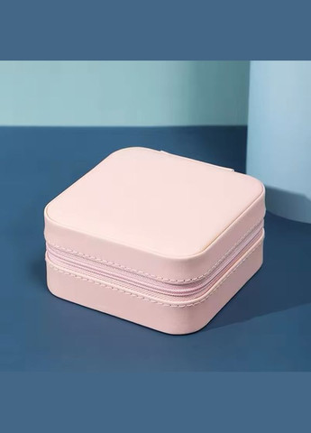 Скринька органайзер для прикрас та біжутерії Рожевий 10*10*5 см No Brand (306555025)