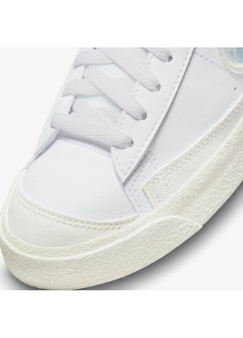 Кроссовки женские Blazer Mid 77 Gs White Dx3070-100 Nike белые (364837366)