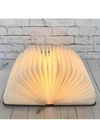 Настільний акумуляторний світлодіодний нічник лампа книга із зарядкою від USB магнітами для кріплення 10х9х2,2 см (480409-Prob) Unbranded (335003930)